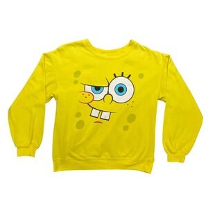 SpongeBob SquarePants Kids Crewneck Sweatshirt Youth L (11-13) Nickelodeon